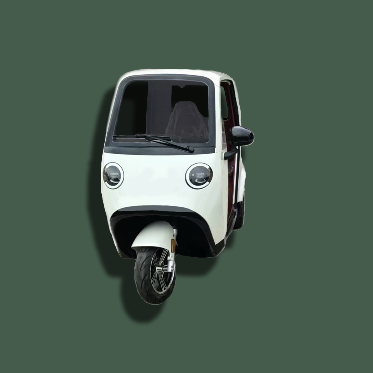 NEV OtotO 丸目の電動三輪バイク 着脱式バッテリー キャリータイプ
